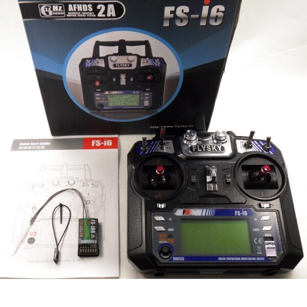 FMone/FM2 - RC Fernsteuerung 2,4GHz/6Kanal (Mode 1/2)